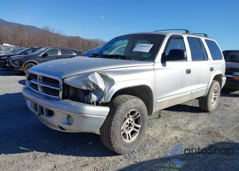 2002 Dodge Durango Slt from USA, damaged, VIN 1B4HS48N52F121785